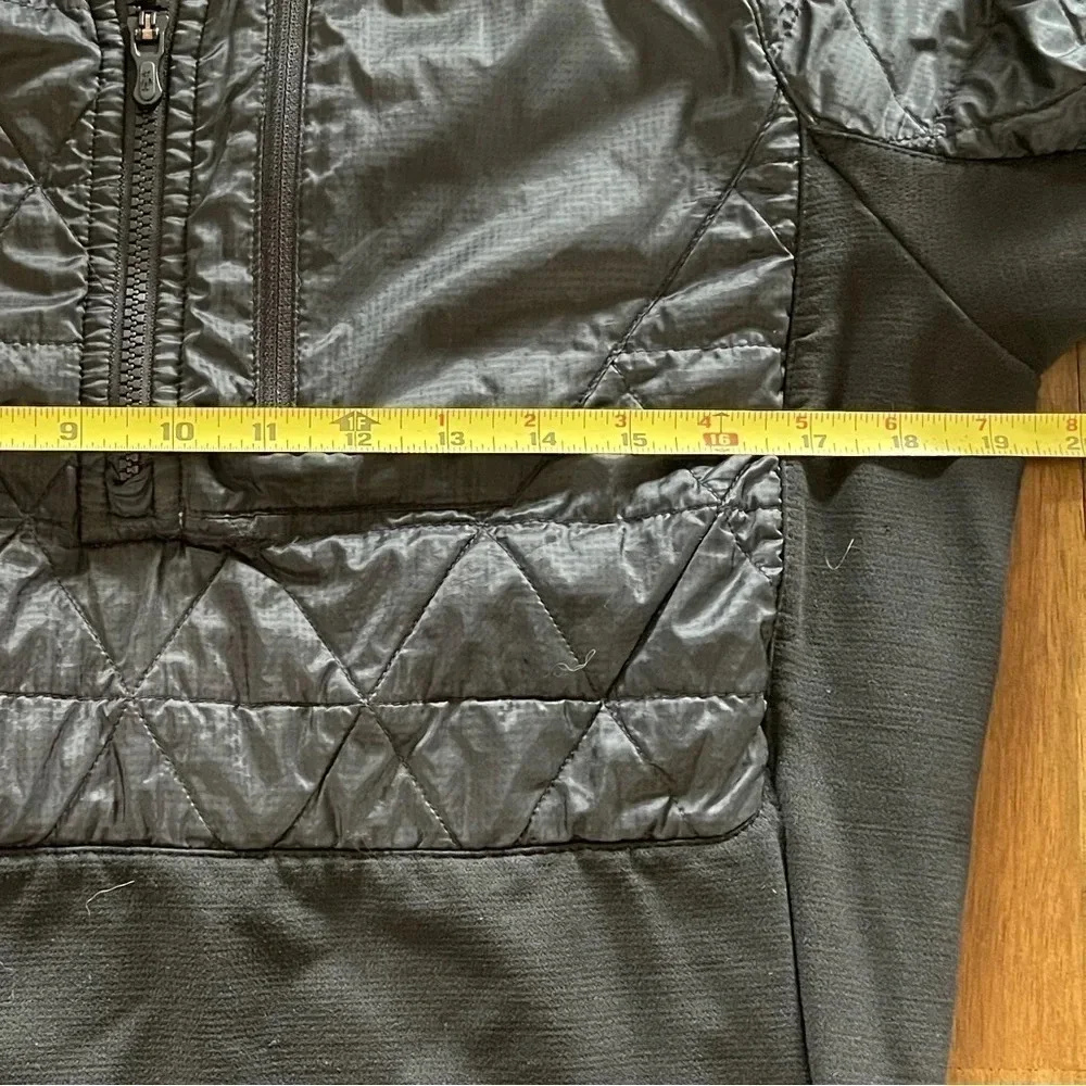 Smartwool propulsion 1/2 zip merino wool pullover black active jacket medium - Picture 5 of 8